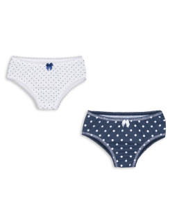 Gatke za Deklice - Modre Pikice - Komplet 2/1